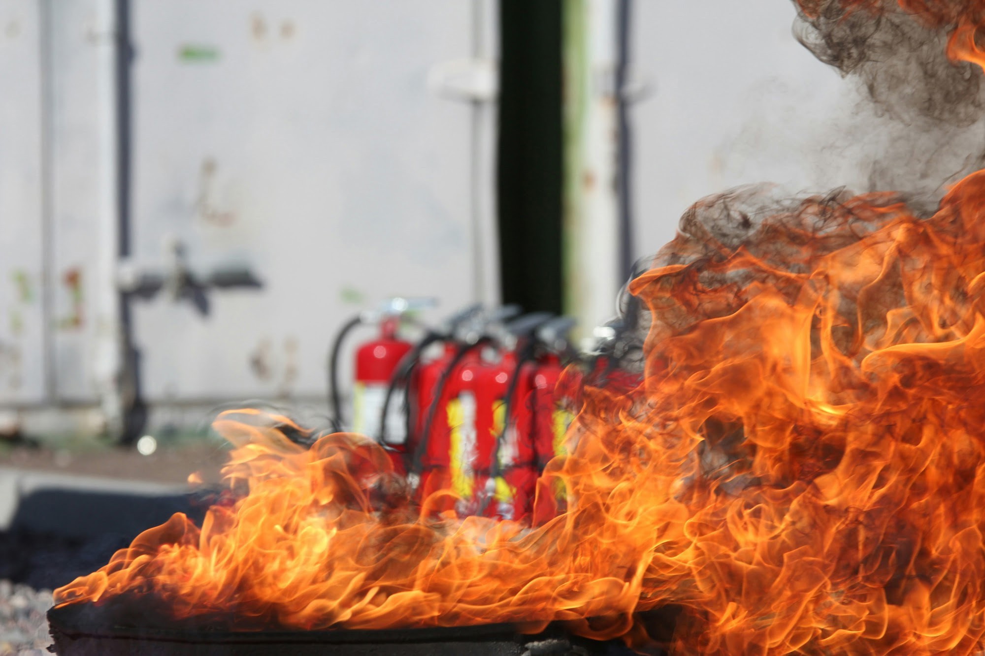Fire safety training
